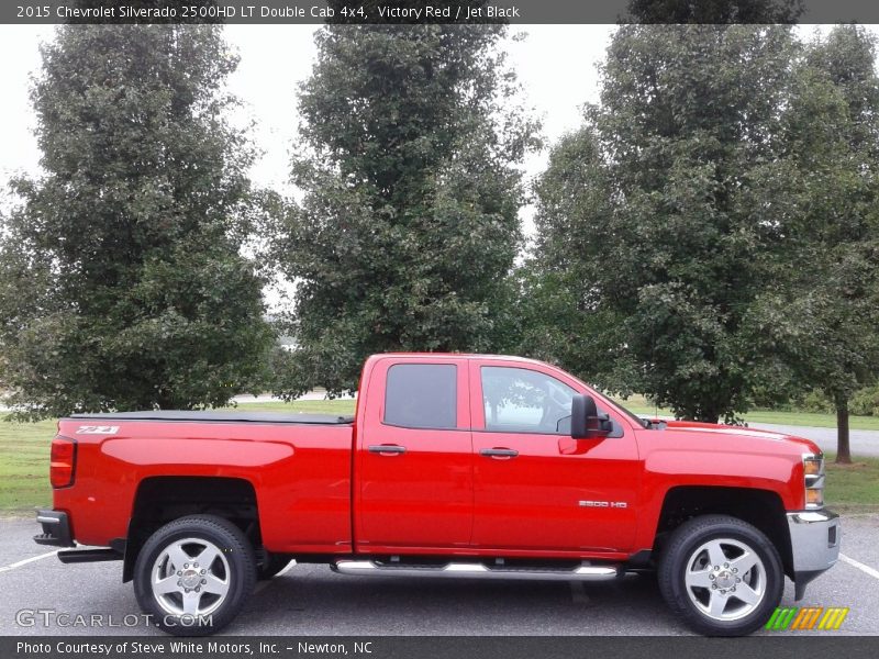 Victory Red / Jet Black 2015 Chevrolet Silverado 2500HD LT Double Cab 4x4