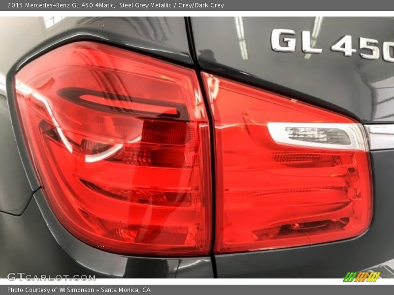 Steel Grey Metallic / Grey/Dark Grey 2015 Mercedes-Benz GL 450 4Matic