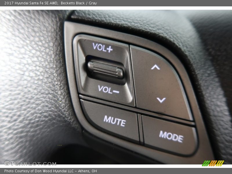 Becketts Black / Gray 2017 Hyundai Santa Fe SE AWD