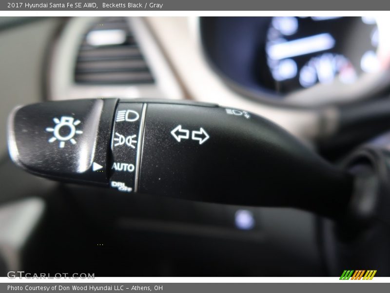 Becketts Black / Gray 2017 Hyundai Santa Fe SE AWD