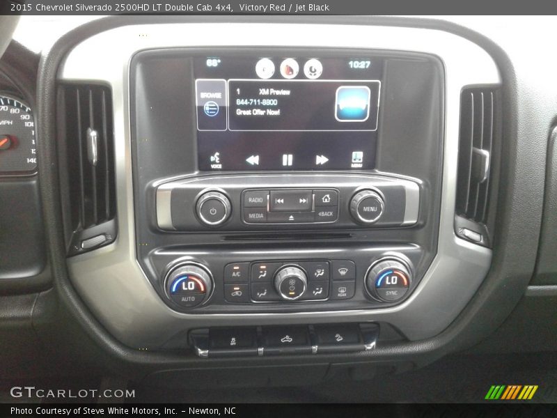 Victory Red / Jet Black 2015 Chevrolet Silverado 2500HD LT Double Cab 4x4