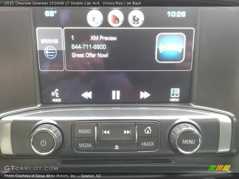 Victory Red / Jet Black 2015 Chevrolet Silverado 2500HD LT Double Cab 4x4