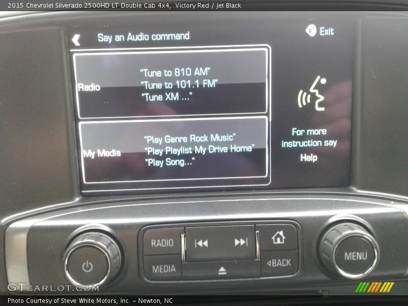 Victory Red / Jet Black 2015 Chevrolet Silverado 2500HD LT Double Cab 4x4