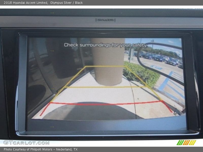 Olympus Silver / Black 2018 Hyundai Accent Limited