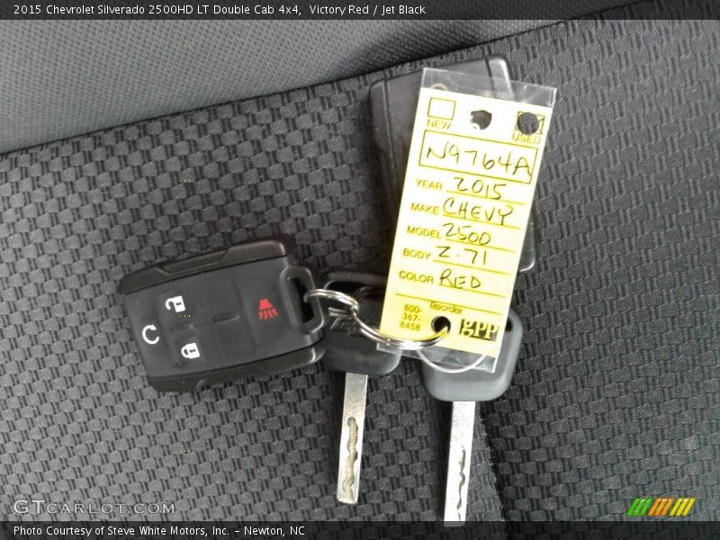 Victory Red / Jet Black 2015 Chevrolet Silverado 2500HD LT Double Cab 4x4