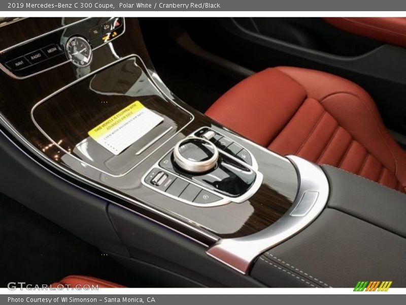 Controls of 2019 C 300 Coupe