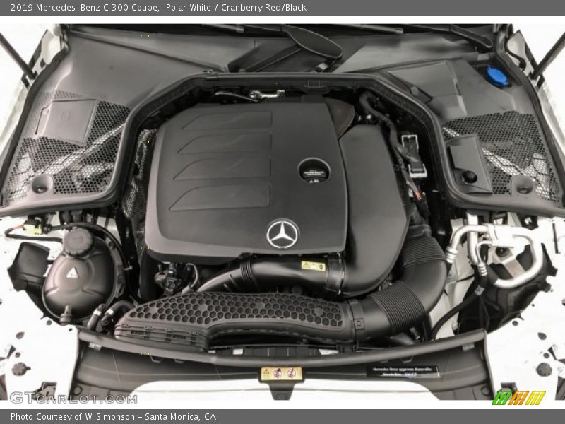  2019 C 300 Coupe Engine - 2.0 Liter Turbocharged DOHC 16-Valve VVT 4 Cylinder