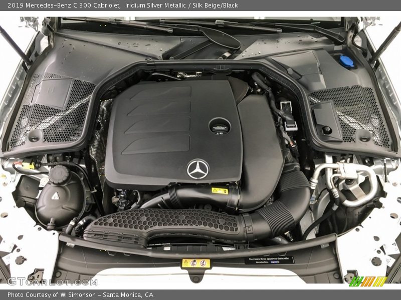  2019 C 300 Cabriolet Engine - 2.0 Liter Turbocharged DOHC 16-Valve VVT 4 Cylinder