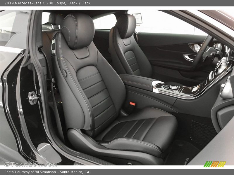  2019 C 300 Coupe Black Interior