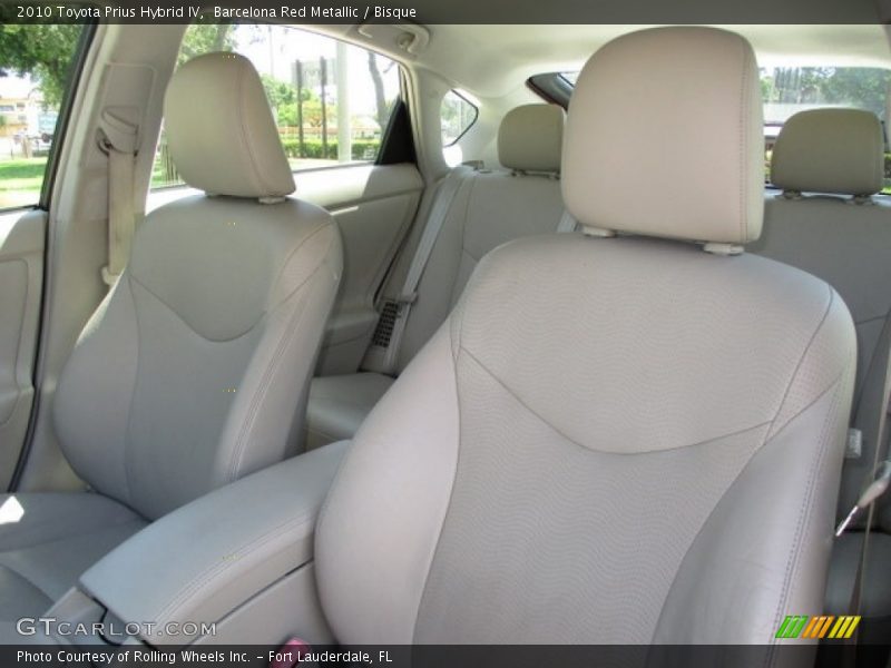 Barcelona Red Metallic / Bisque 2010 Toyota Prius Hybrid IV