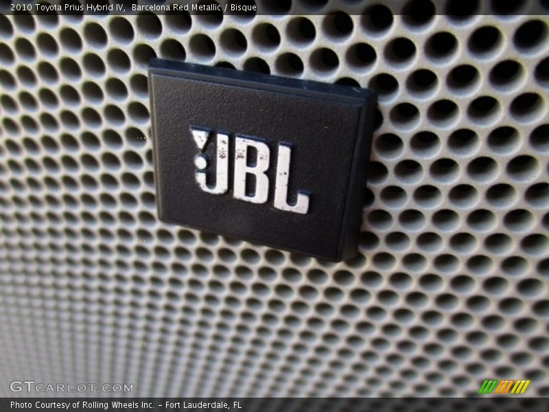 Barcelona Red Metallic / Bisque 2010 Toyota Prius Hybrid IV