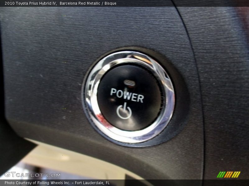 Barcelona Red Metallic / Bisque 2010 Toyota Prius Hybrid IV