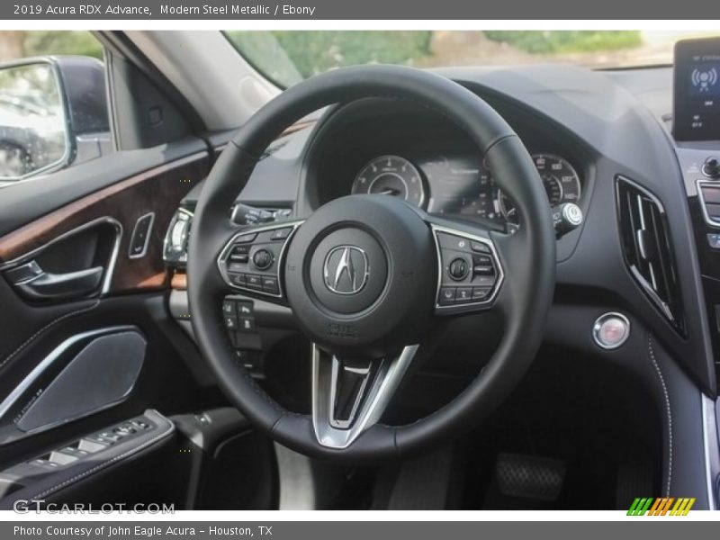 Modern Steel Metallic / Ebony 2019 Acura RDX Advance