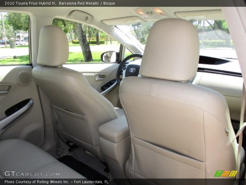 Barcelona Red Metallic / Bisque 2010 Toyota Prius Hybrid IV