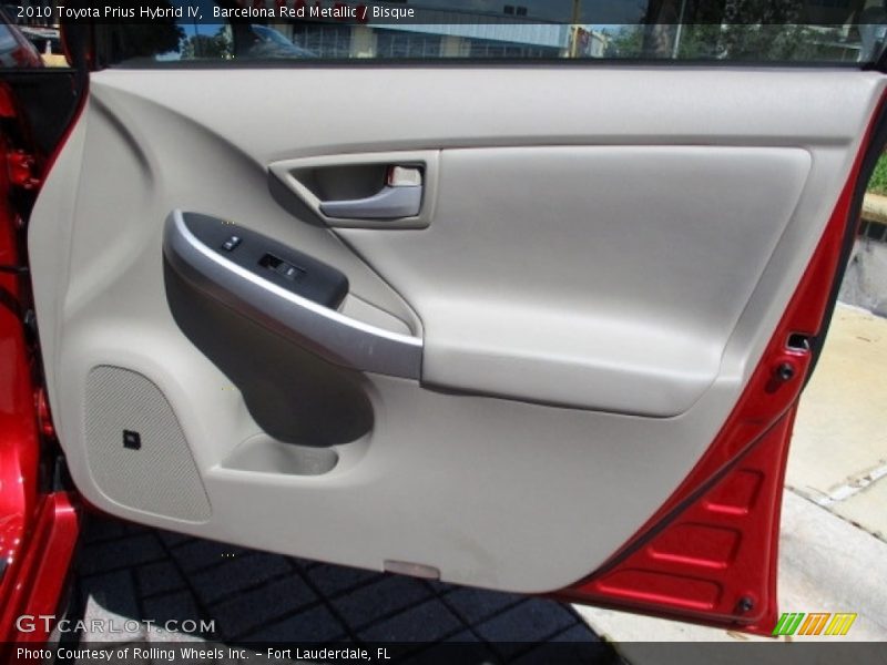 Barcelona Red Metallic / Bisque 2010 Toyota Prius Hybrid IV