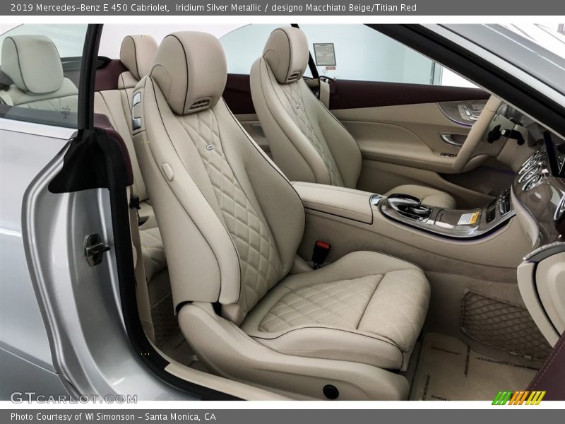 Front Seat of 2019 E 450 Cabriolet
