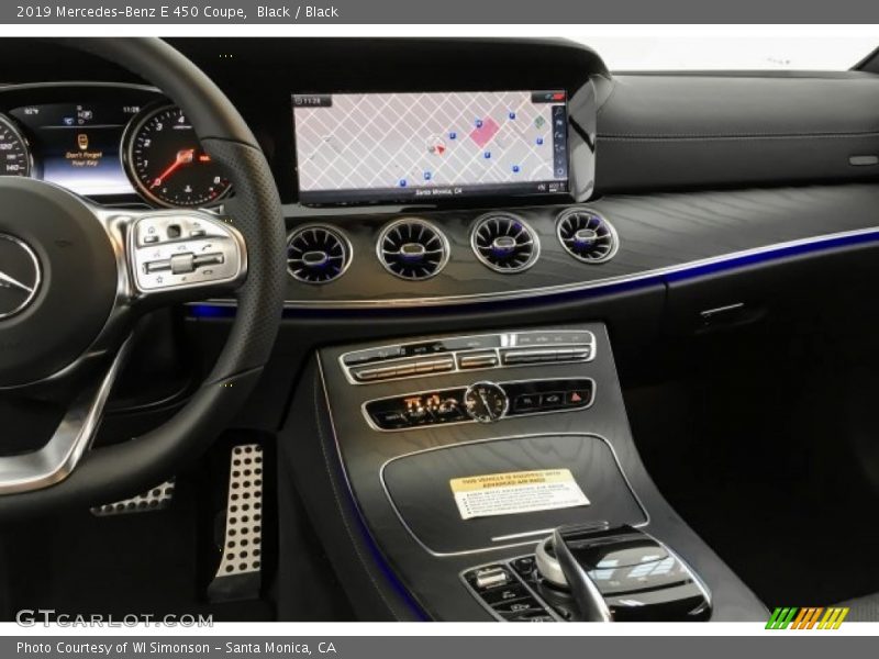 Black / Black 2019 Mercedes-Benz E 450 Coupe