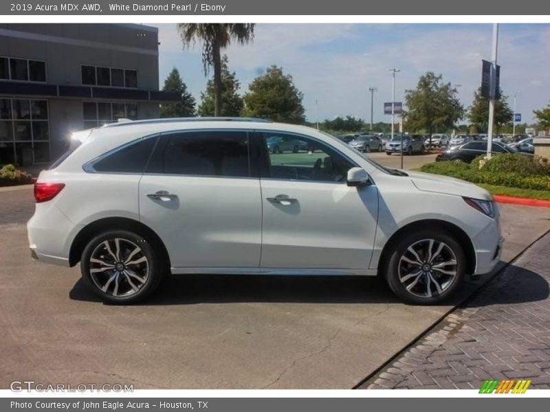 White Diamond Pearl / Ebony 2019 Acura MDX AWD