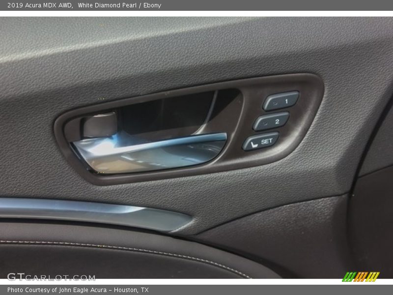 White Diamond Pearl / Ebony 2019 Acura MDX AWD