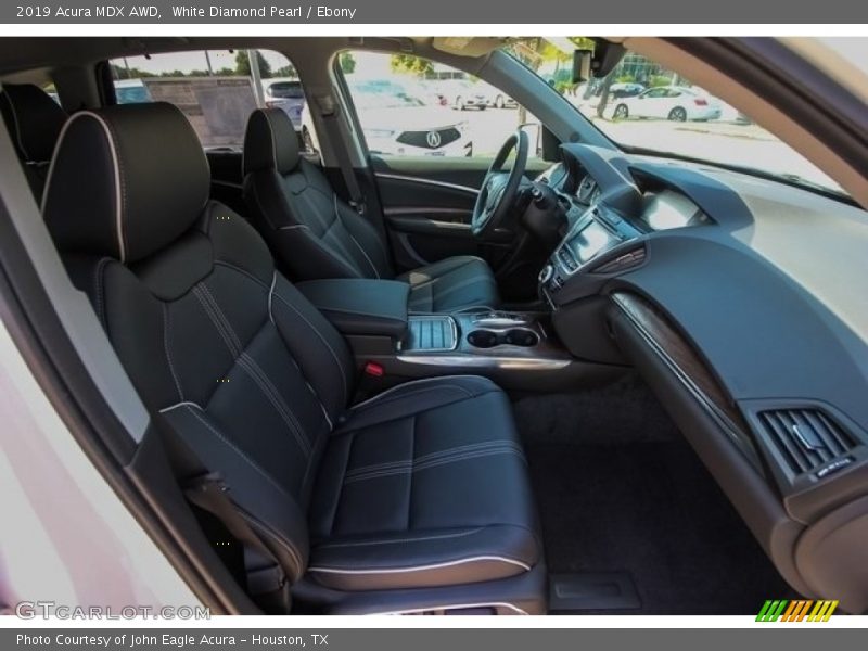 White Diamond Pearl / Ebony 2019 Acura MDX AWD