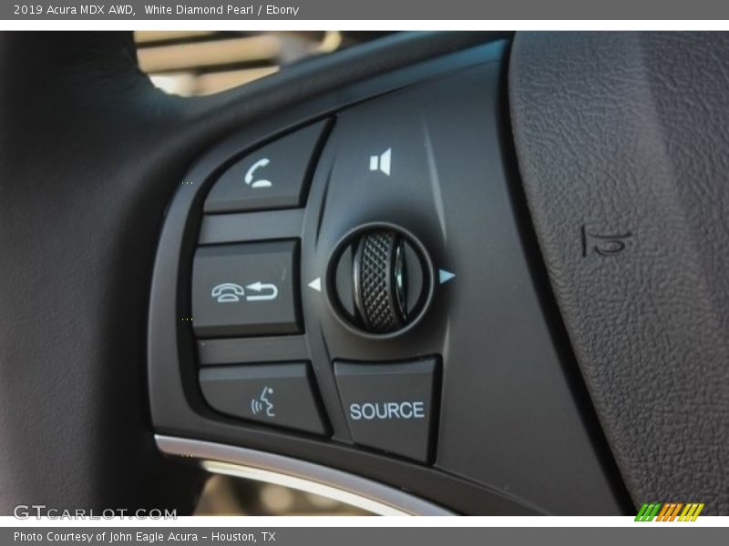 White Diamond Pearl / Ebony 2019 Acura MDX AWD