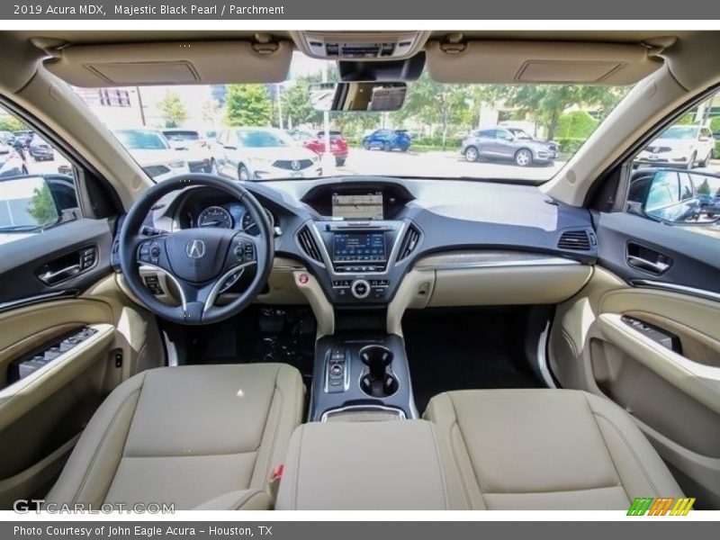 Majestic Black Pearl / Parchment 2019 Acura MDX