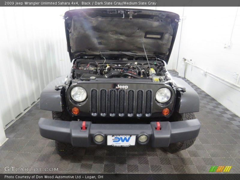 Black / Dark Slate Gray/Medium Slate Gray 2009 Jeep Wrangler Unlimited Sahara 4x4