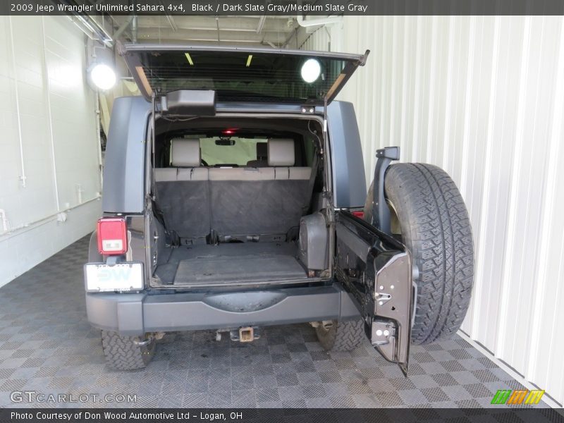 Black / Dark Slate Gray/Medium Slate Gray 2009 Jeep Wrangler Unlimited Sahara 4x4