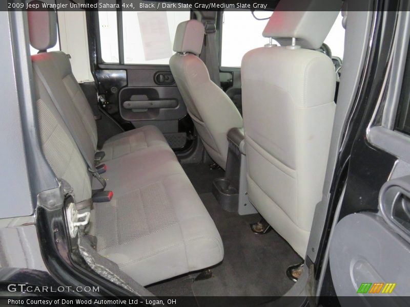 Black / Dark Slate Gray/Medium Slate Gray 2009 Jeep Wrangler Unlimited Sahara 4x4