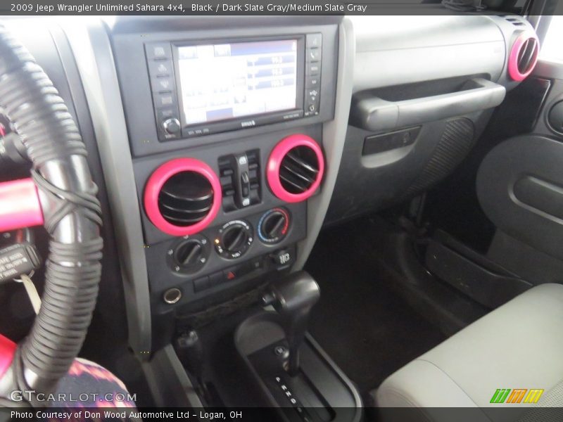 Black / Dark Slate Gray/Medium Slate Gray 2009 Jeep Wrangler Unlimited Sahara 4x4