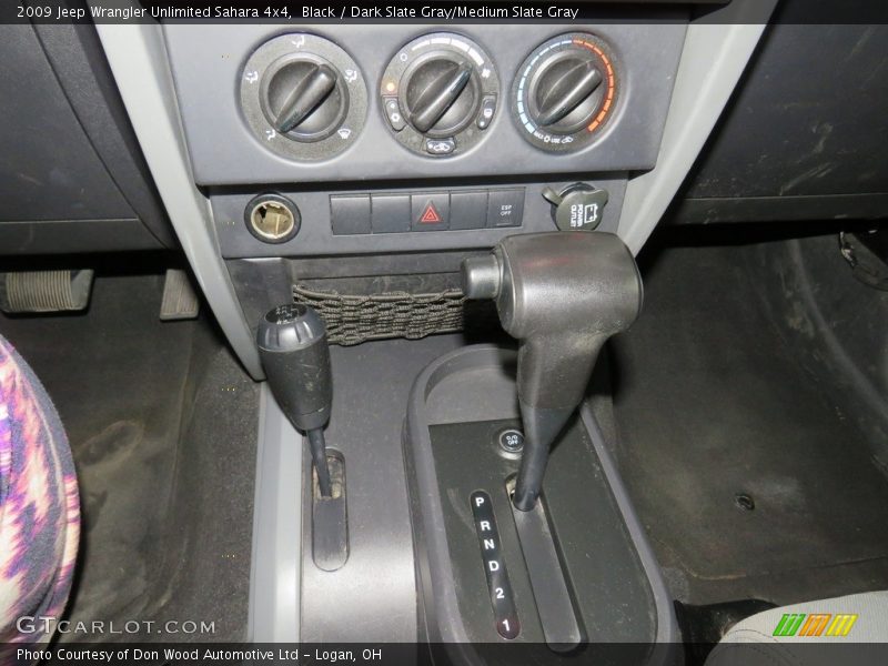Black / Dark Slate Gray/Medium Slate Gray 2009 Jeep Wrangler Unlimited Sahara 4x4