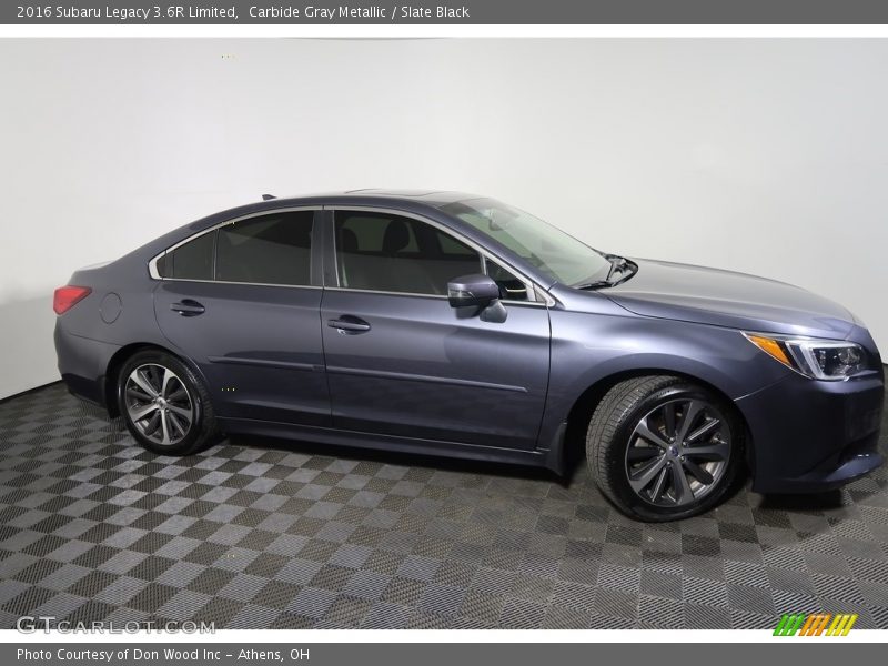 Carbide Gray Metallic / Slate Black 2016 Subaru Legacy 3.6R Limited