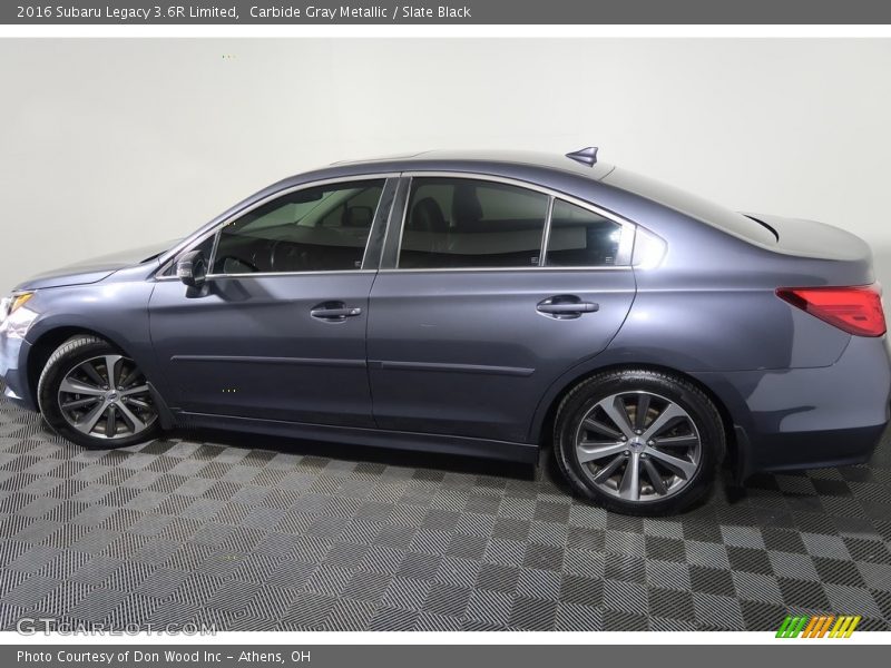 Carbide Gray Metallic / Slate Black 2016 Subaru Legacy 3.6R Limited