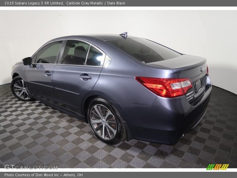 Carbide Gray Metallic / Slate Black 2016 Subaru Legacy 3.6R Limited