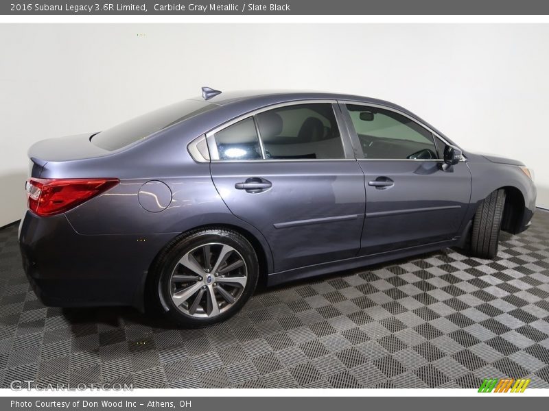 Carbide Gray Metallic / Slate Black 2016 Subaru Legacy 3.6R Limited