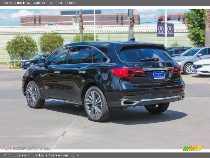 Majestic Black Pearl / Ebony 2019 Acura MDX