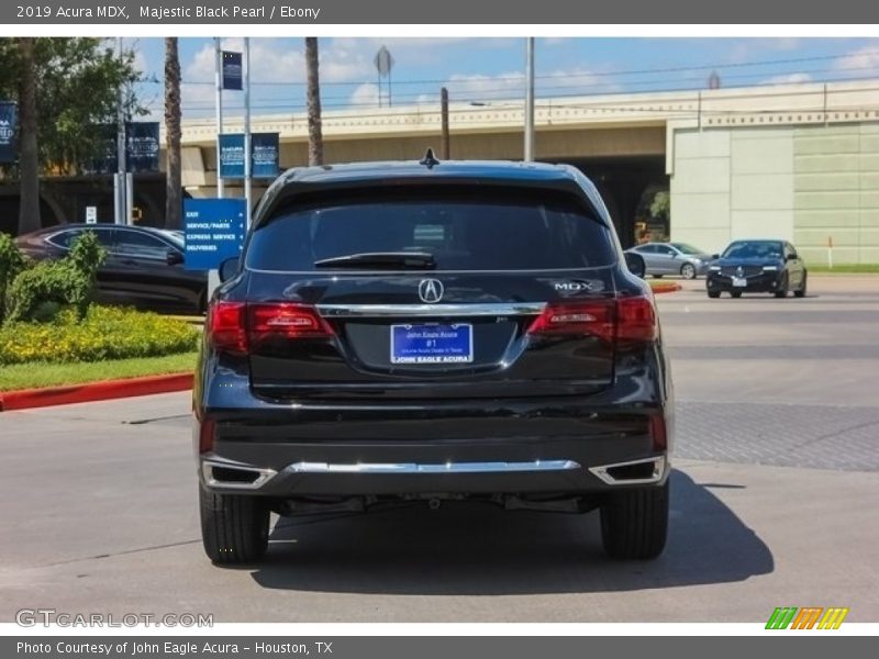 Majestic Black Pearl / Ebony 2019 Acura MDX