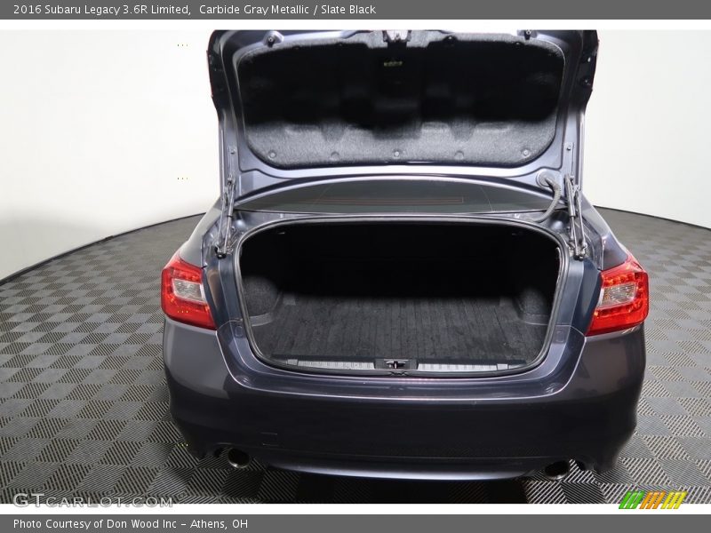 Carbide Gray Metallic / Slate Black 2016 Subaru Legacy 3.6R Limited