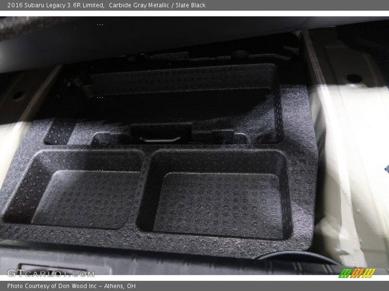 Carbide Gray Metallic / Slate Black 2016 Subaru Legacy 3.6R Limited