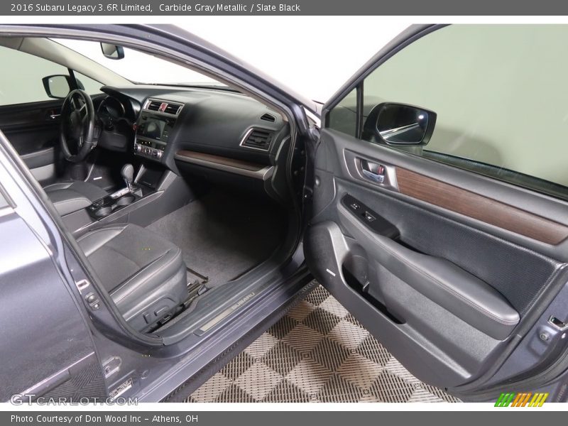 Carbide Gray Metallic / Slate Black 2016 Subaru Legacy 3.6R Limited