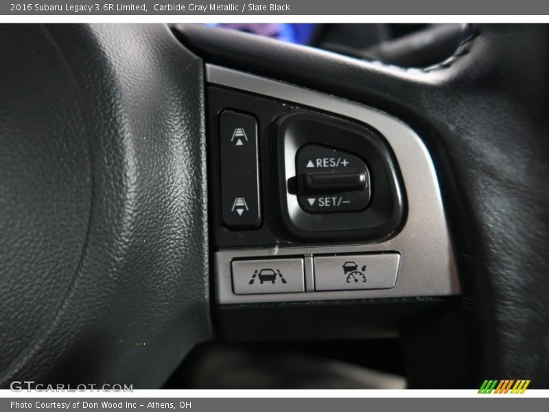 Carbide Gray Metallic / Slate Black 2016 Subaru Legacy 3.6R Limited