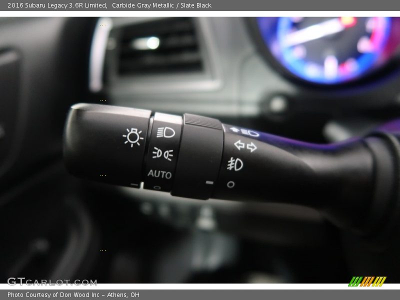 Carbide Gray Metallic / Slate Black 2016 Subaru Legacy 3.6R Limited