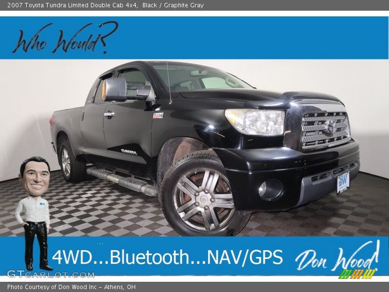 Black / Graphite Gray 2007 Toyota Tundra Limited Double Cab 4x4