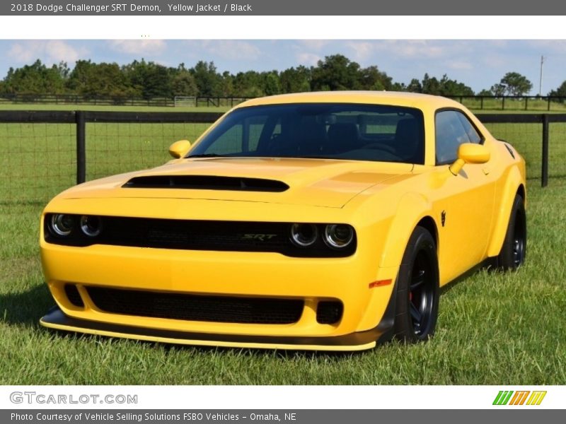 Yellow Jacket / Black 2018 Dodge Challenger SRT Demon