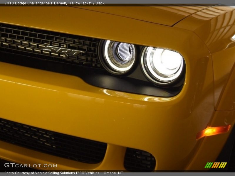Yellow Jacket / Black 2018 Dodge Challenger SRT Demon