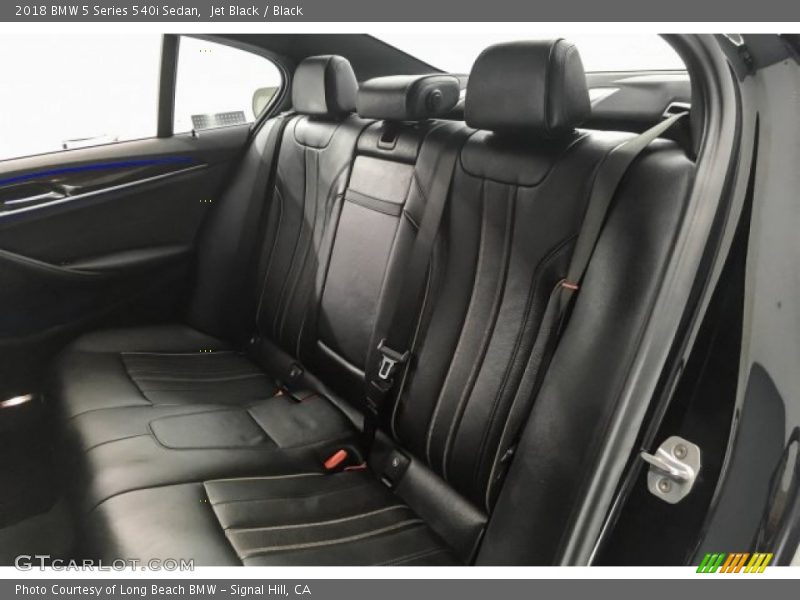 Jet Black / Black 2018 BMW 5 Series 540i Sedan