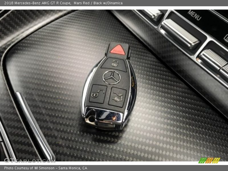 Keys of 2018 AMG GT R Coupe