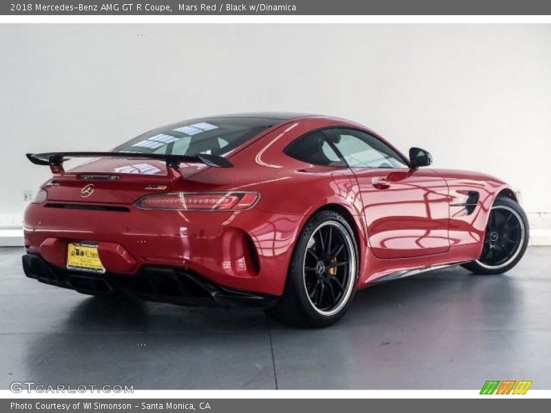 Mars Red / Black w/Dinamica 2018 Mercedes-Benz AMG GT R Coupe
