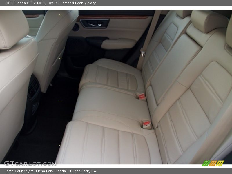 White Diamond Pearl / Ivory 2018 Honda CR-V EX-L
