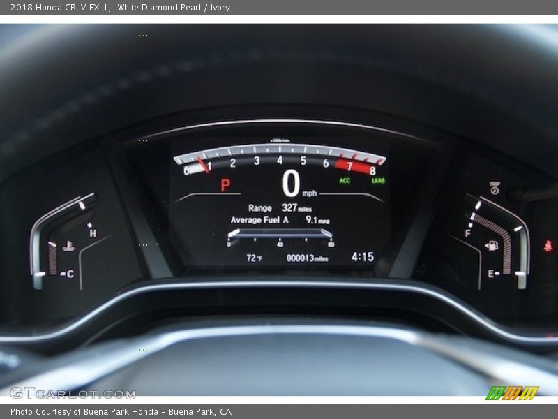 White Diamond Pearl / Ivory 2018 Honda CR-V EX-L